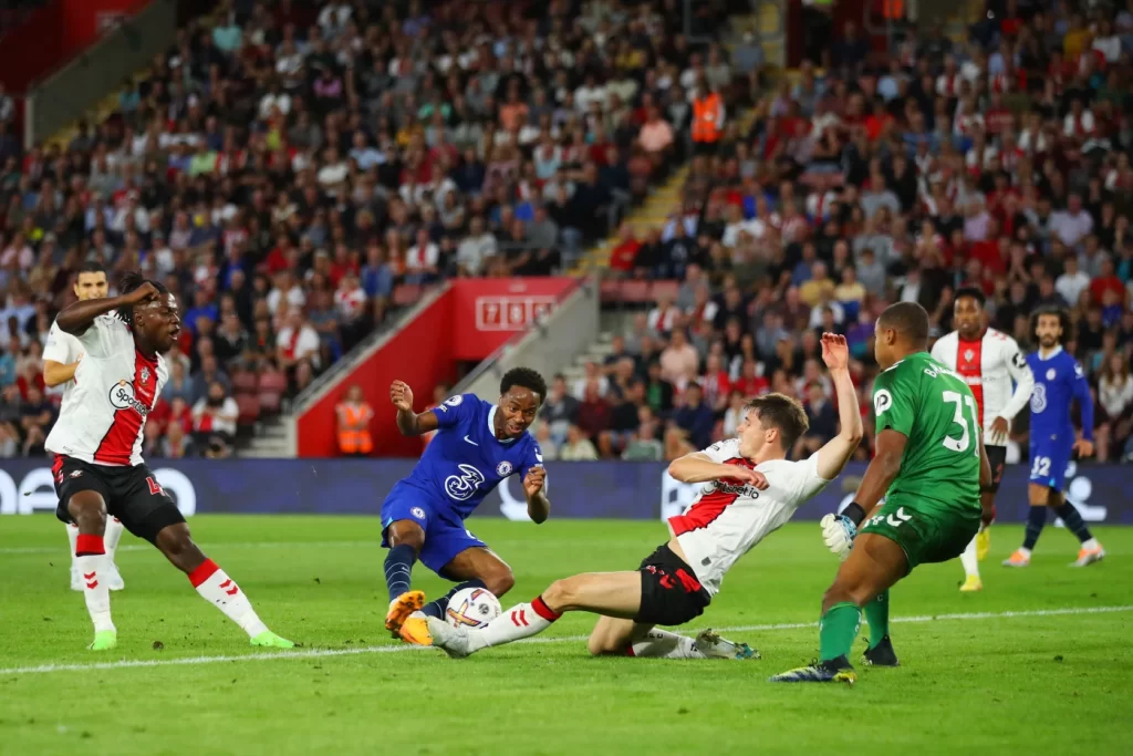 sterling-goal-saints-away