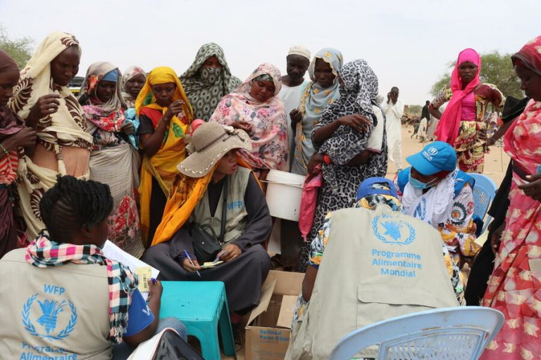 Influx of Sudanese refugees fleeing the conflict erupted in Sudan